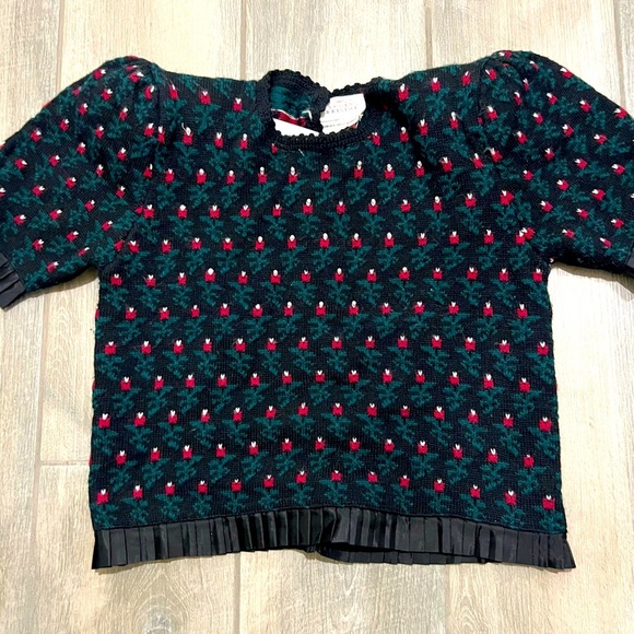 Vintage Susan Bristol woolen blouse - Picture 1 of 11